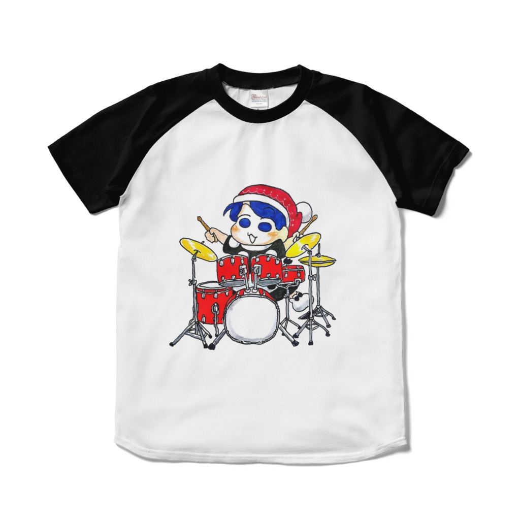 ドラムセットドレミーラグランTシャツ