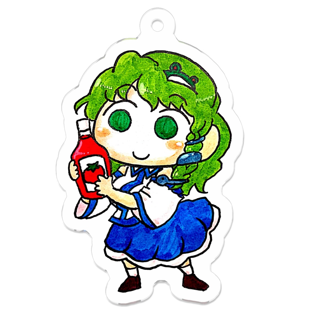 ケチャ早苗アクリルキーホルダー