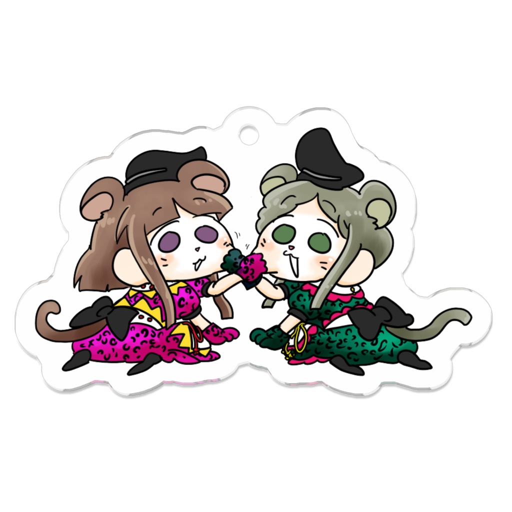 クレイジーバックパンサーズアクリルキーホルダー