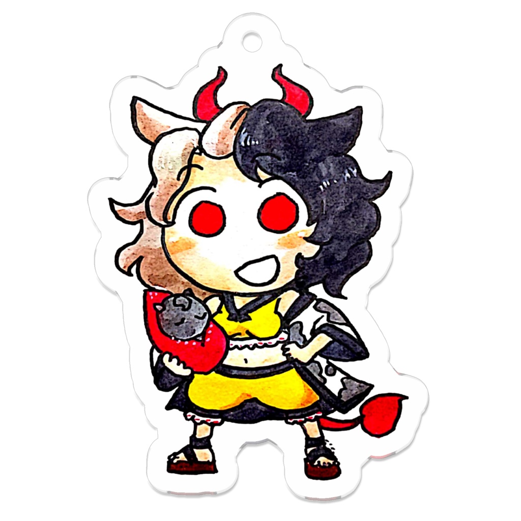 牛崎潤美🐮アクリルキーホルダー