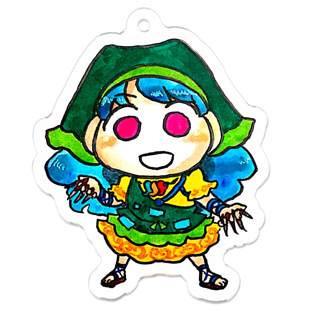 埴安神袿姫アクリルキーホルダー