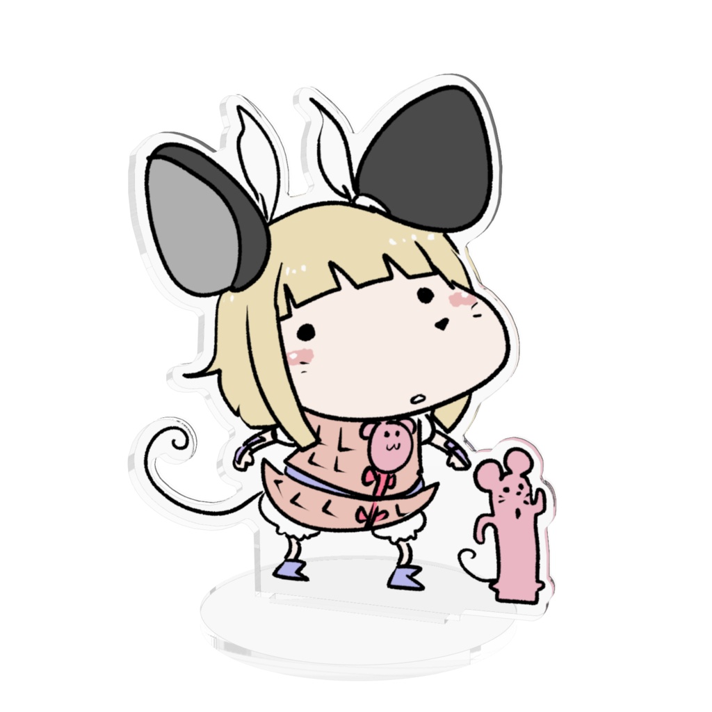 はにねずみアクリルフィギュア