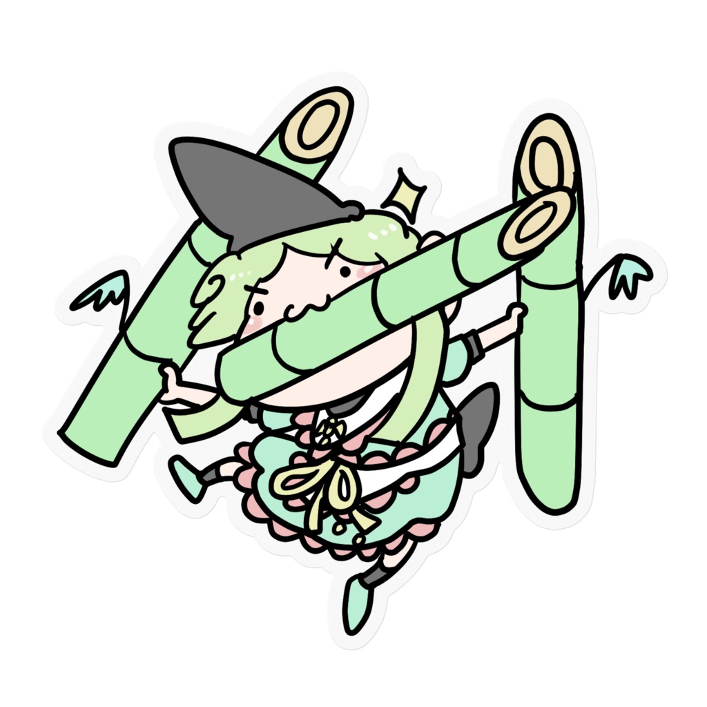 門松ダンスまいちゃんステッカー