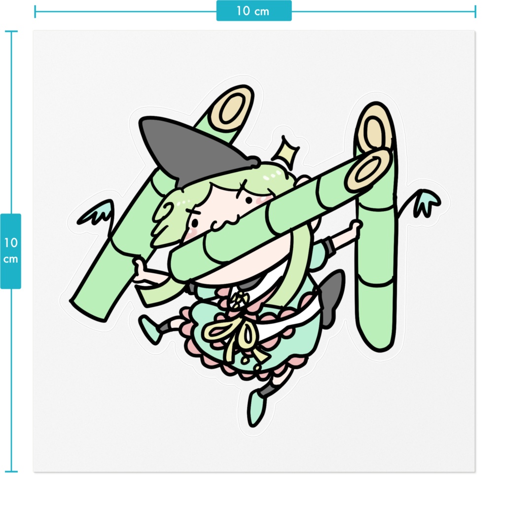 門松ダンスまいちゃんステッカー