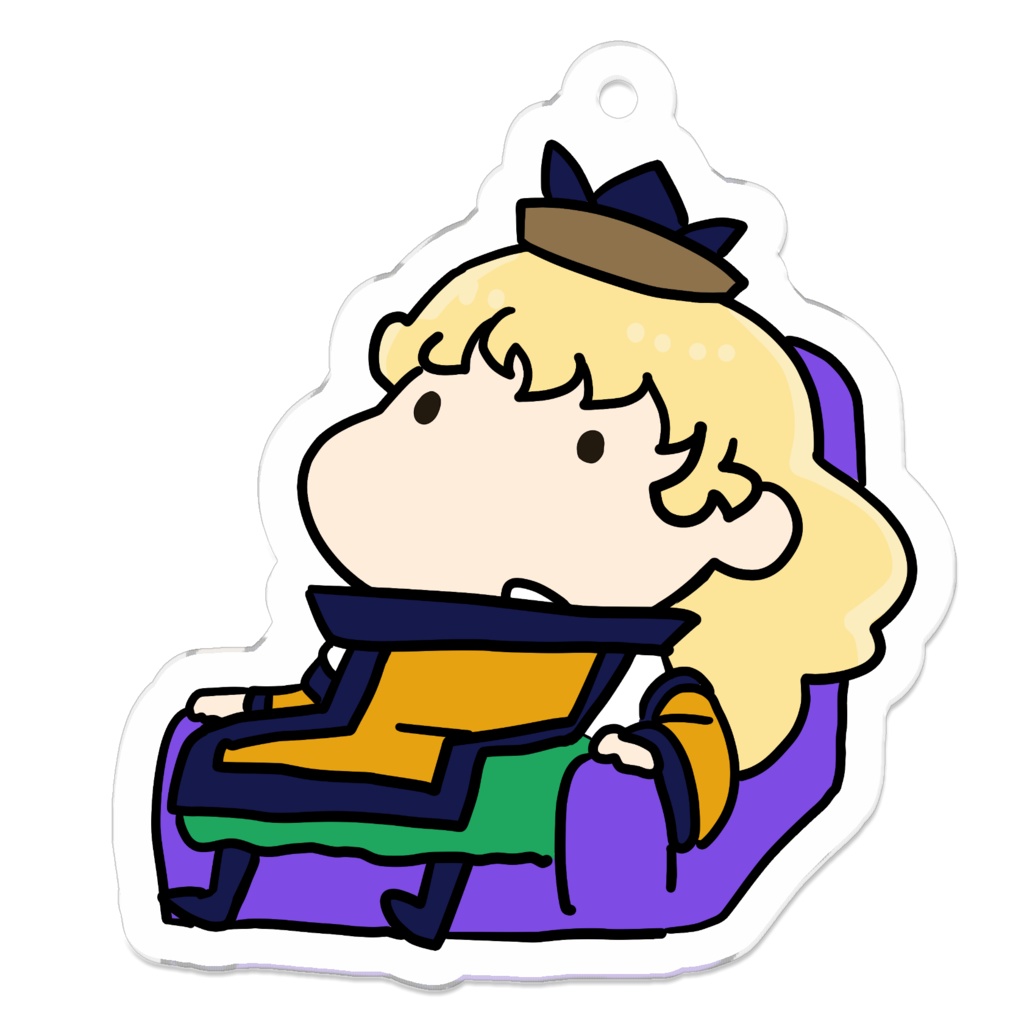 なーんにもやる気が隠岐奈いアクリルキーホルダー 