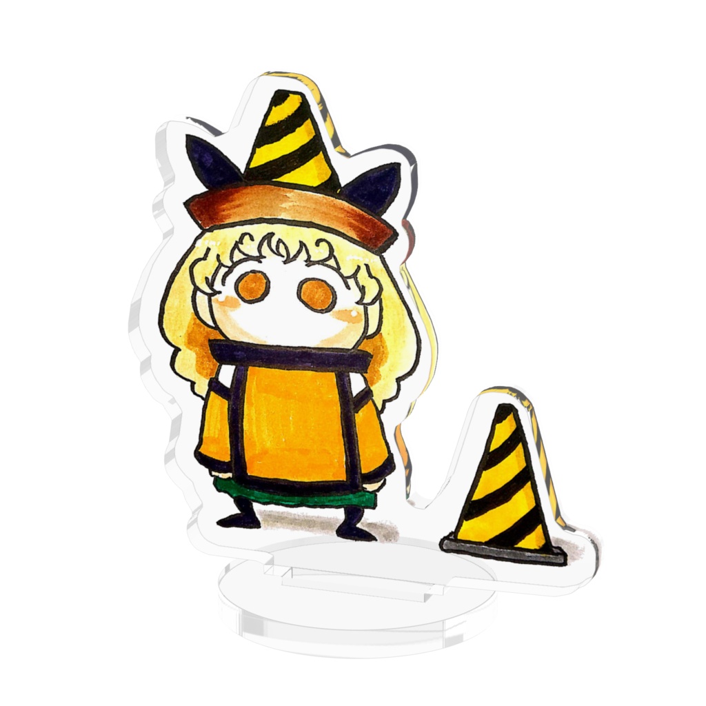 縞コーン隠岐奈アクリルフィギュア