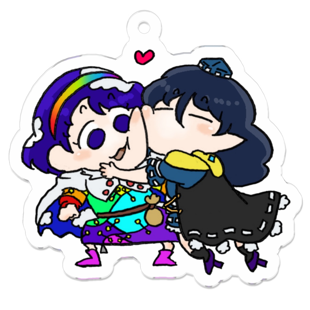 🍙🌈アクリルキーホルダー