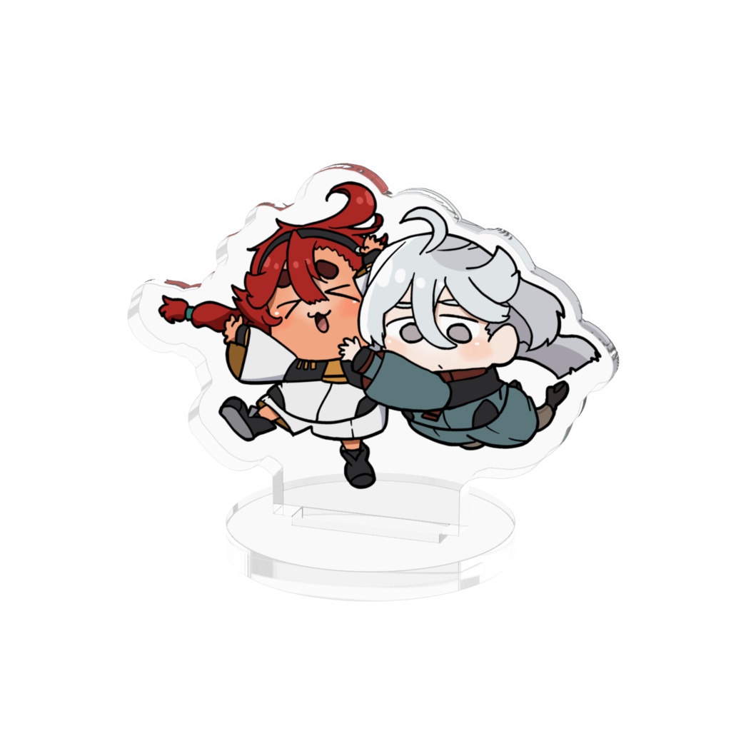 スレッタとミオリネアクリルフィギュア