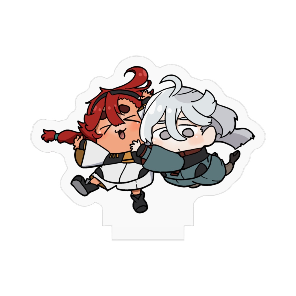 スレッタとミオリネアクリルフィギュア