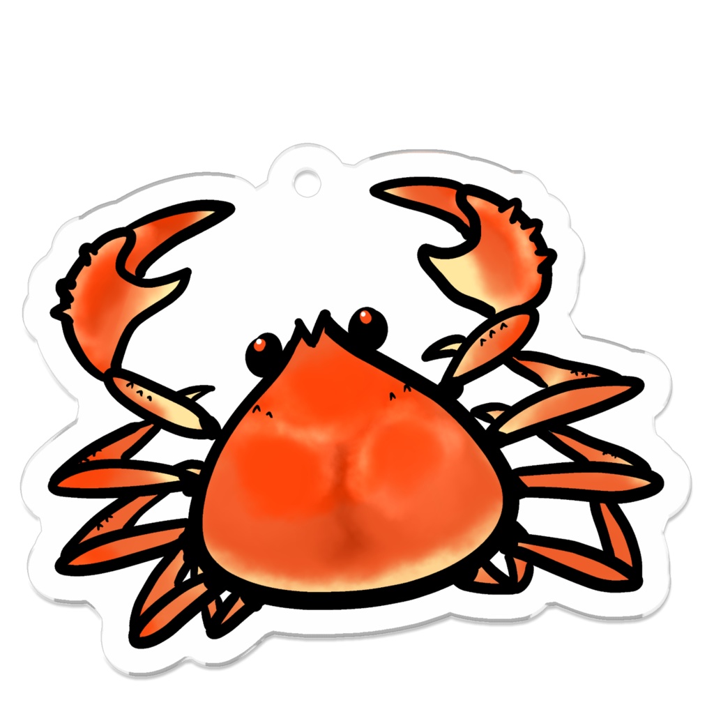 かに🦀アクリルキーホルダー
