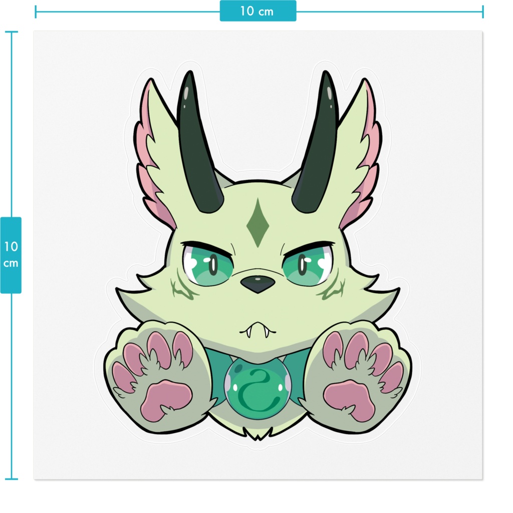 まもにょステッカー