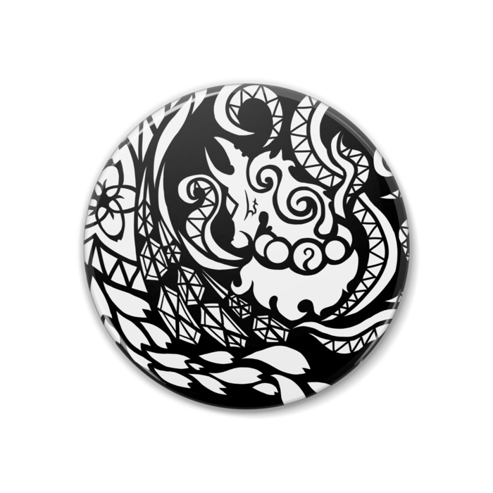 まもにょ缶バッジ