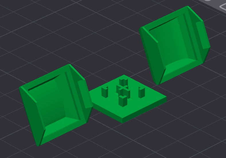 17mmピッチ革キーキャップ修理部品