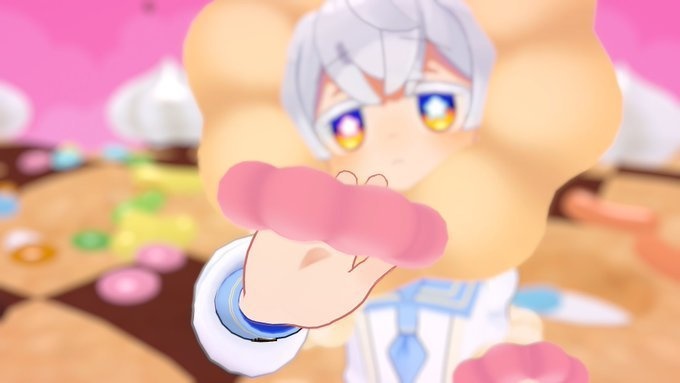 【VRC】かわいすぎる!ポンデドーナツ【3パターン7色セット】