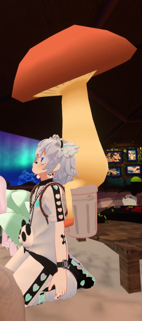 【VRC】かわいい!ゴミバケツリュックサック🎒