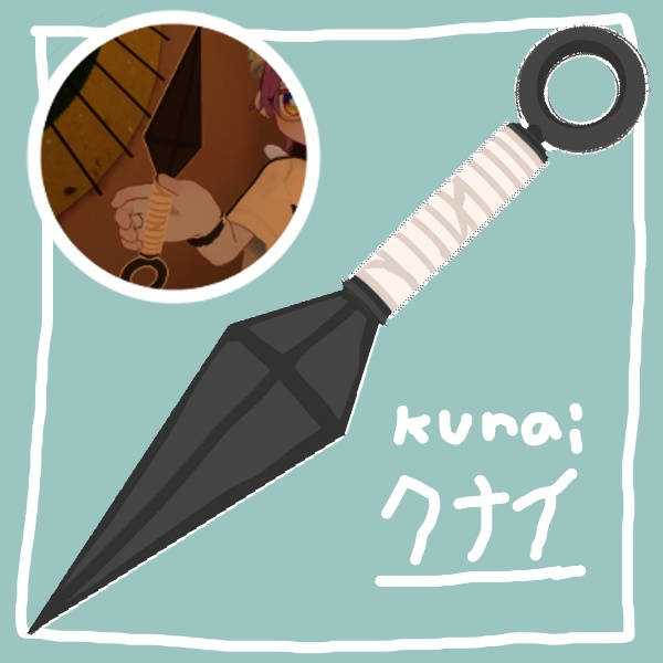 【VRC】かっこかわいい！持ったり持ち替えたりできる！クナイ！