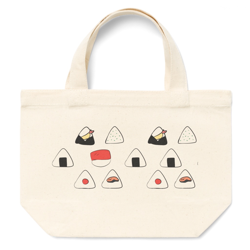 オニギリいっぱいトートバッグS