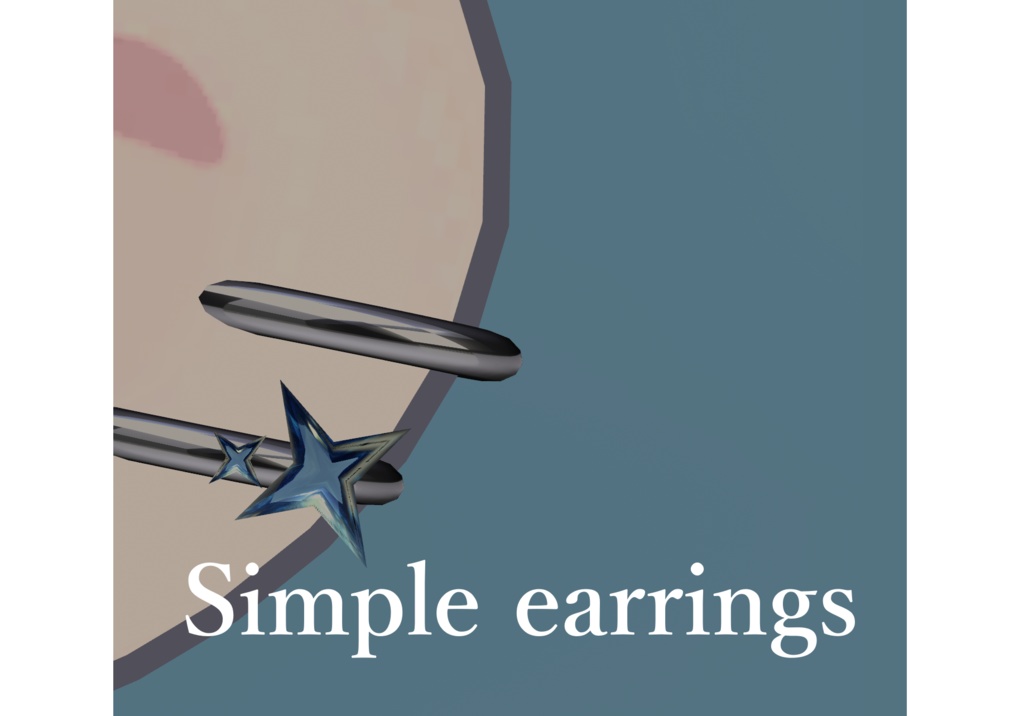 【無料】Simple earrings