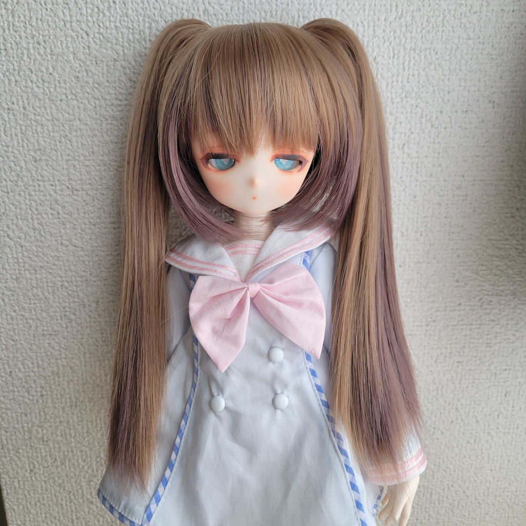 7・9inch ミックスツインテール ブラウン