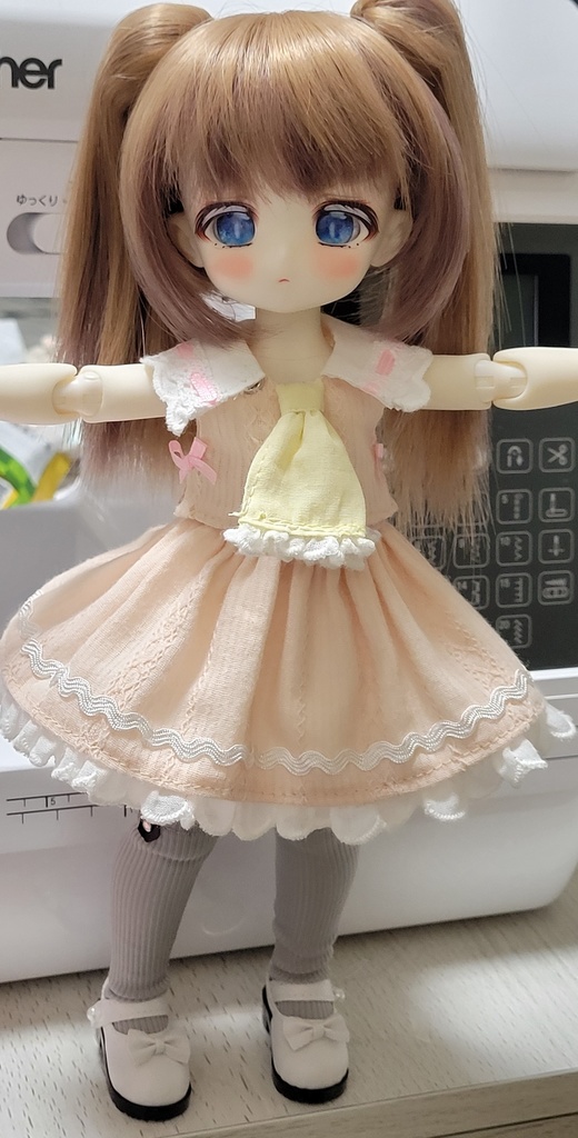 【1/6服】ピンク霊夢セット