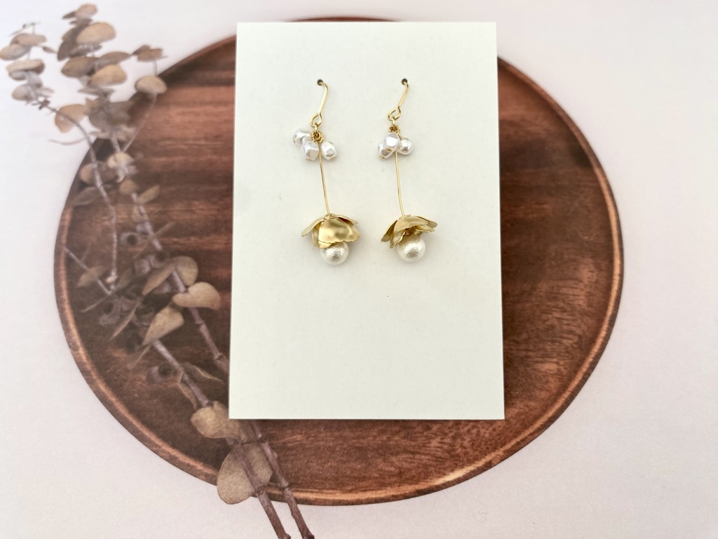 フックピアス *イヤリング変更可*