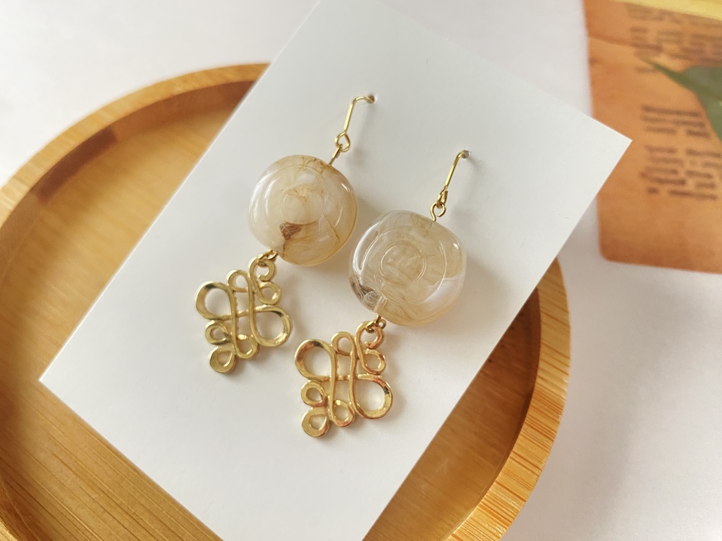 フックピアス  ＊イヤリング変更可＊