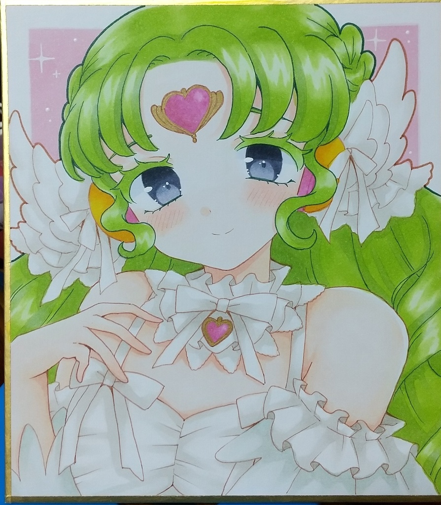 プリパラ 手描き色紙