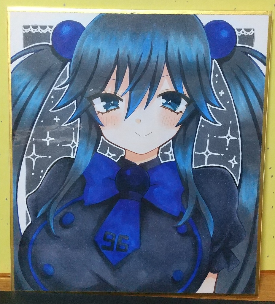 ボンバーガール 手描きイラスト