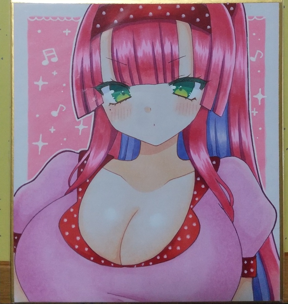 麻雀ファイトガール 手描きイラスト
