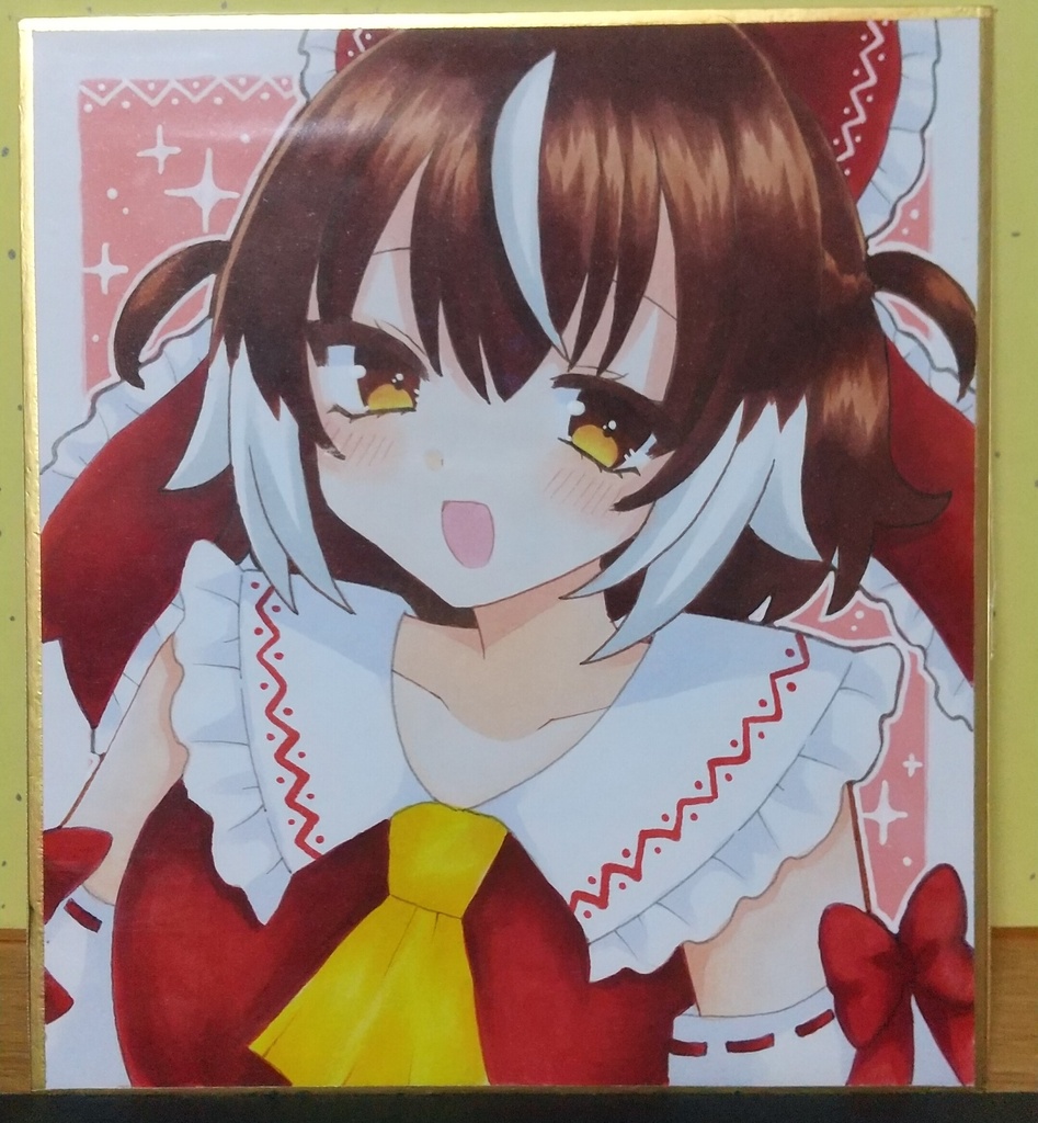 麻雀ファイトガール 手描きイラスト