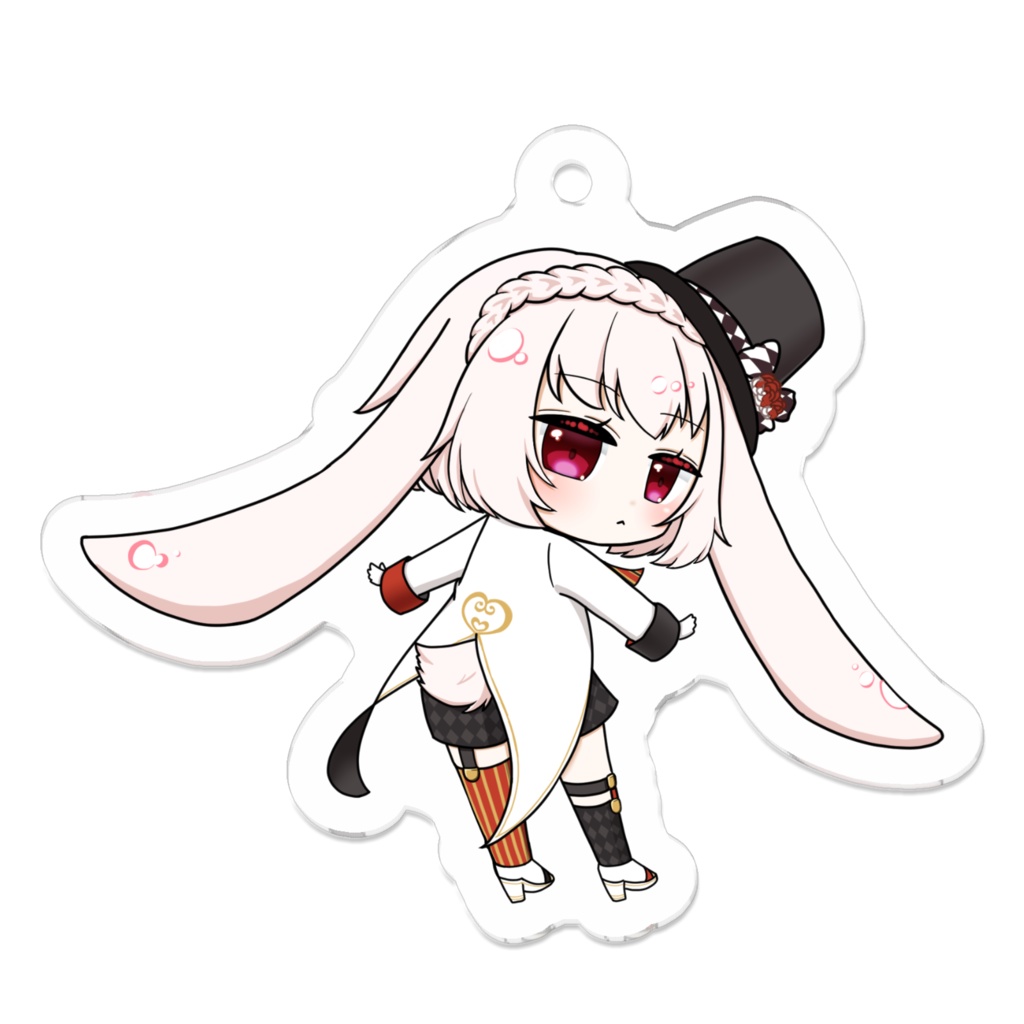 煎狛ちより(時計うさぎ)のアクキー