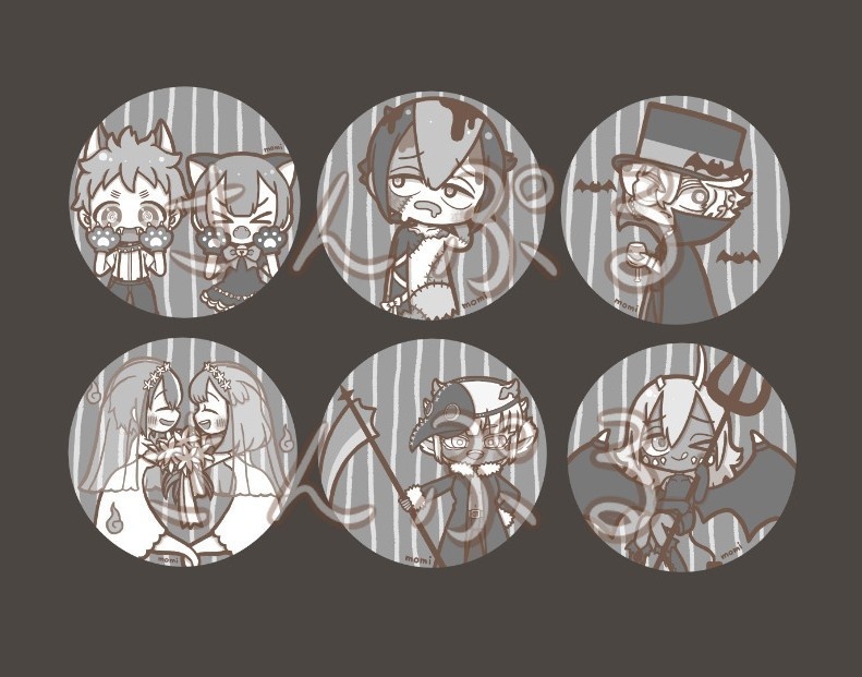 メイドインアビス ハロウィン 缶バッジ