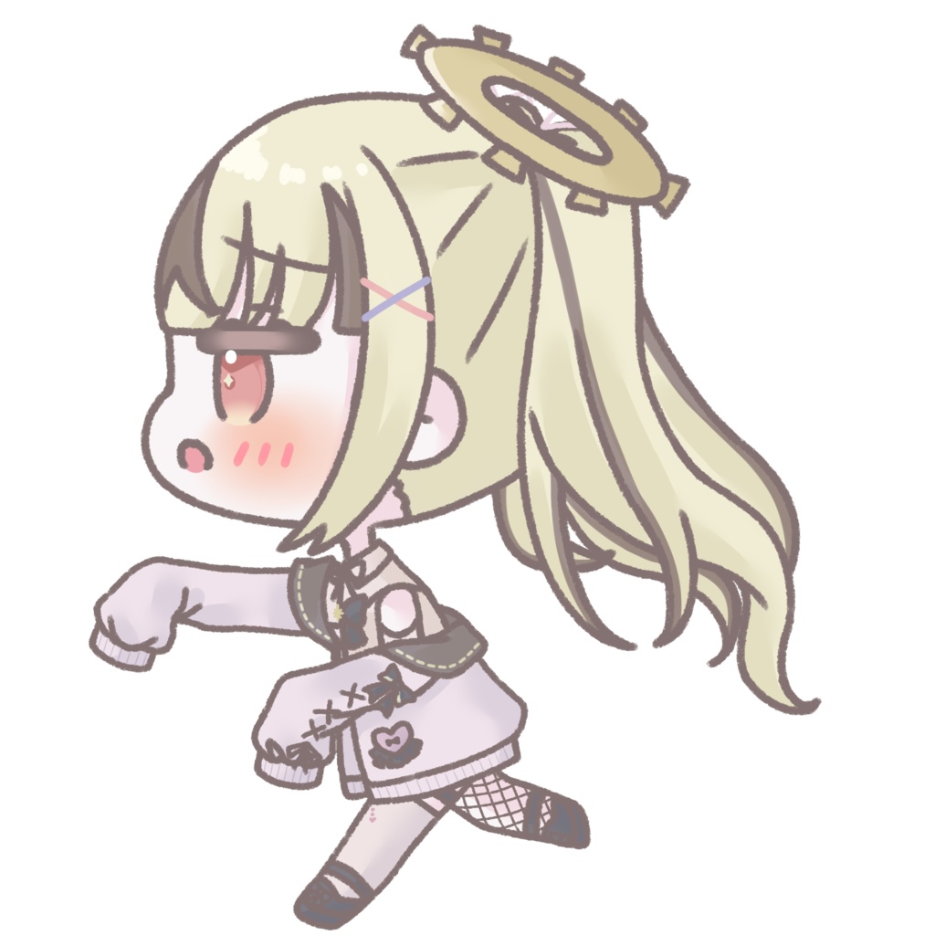 【我楽スピカ】ふんわりミニキャラアクリルキーホルダー