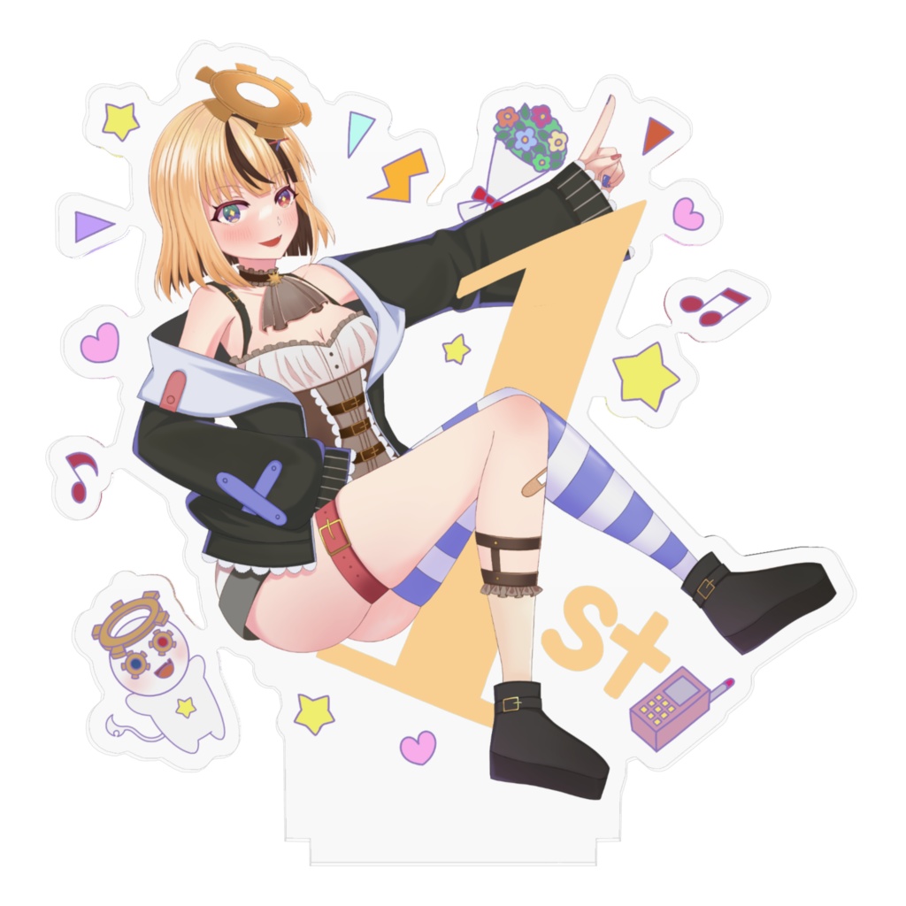 【我楽スピカ】【期間限定】一周年記念アクリルフィギュア