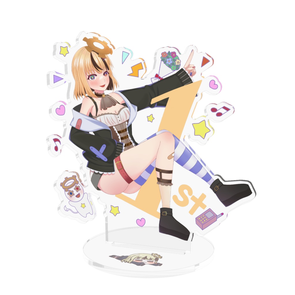 【我楽スピカ】【期間限定】一周年記念アクリルフィギュア