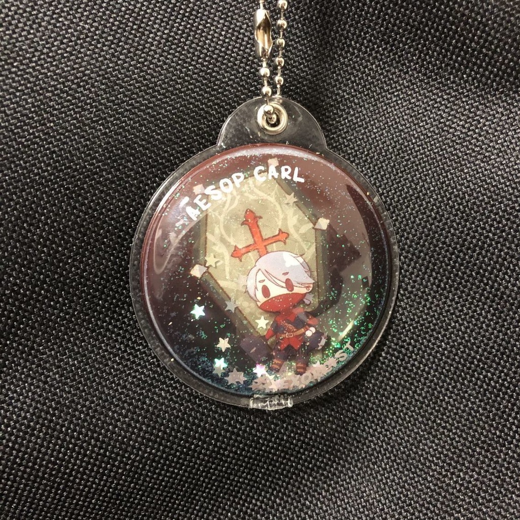 納棺師ラメ入り液体キーホルダー