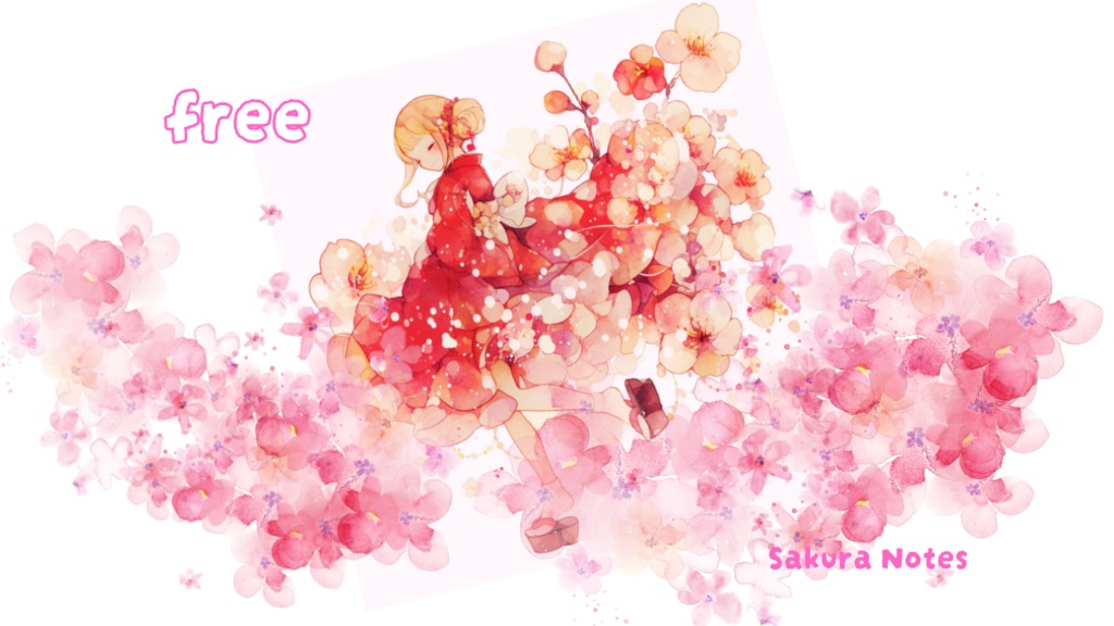 【フリーBGM】「桜駆ける」kawaii future bass和 - 作業用・配信用