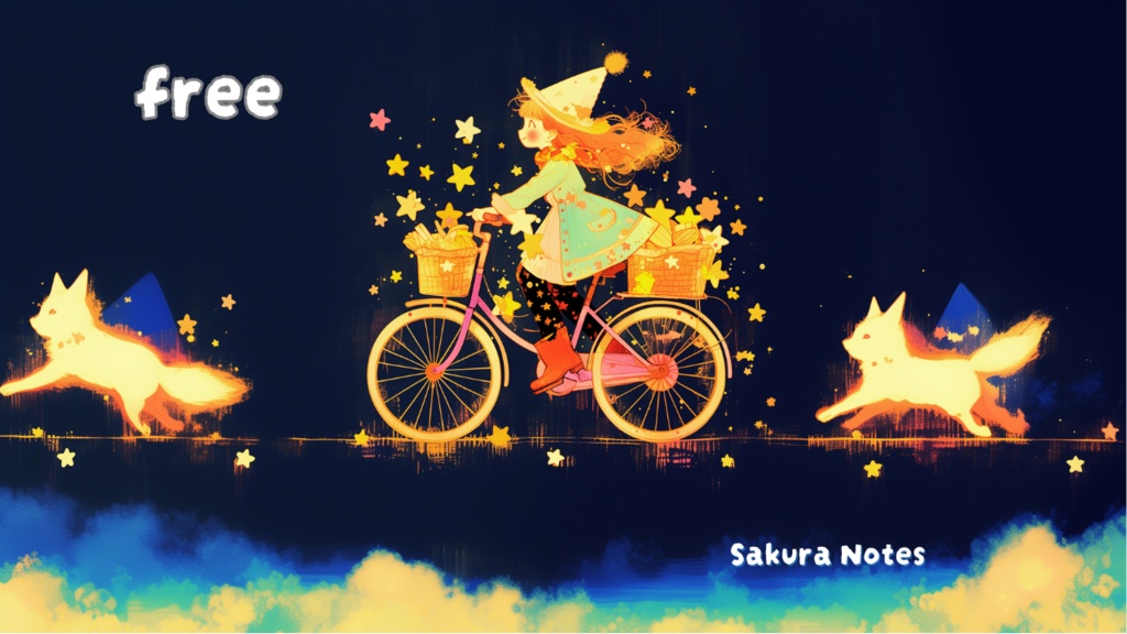 【フリーBGM】「星おとどけします」kawaii future bass和 - 作業用・配信用