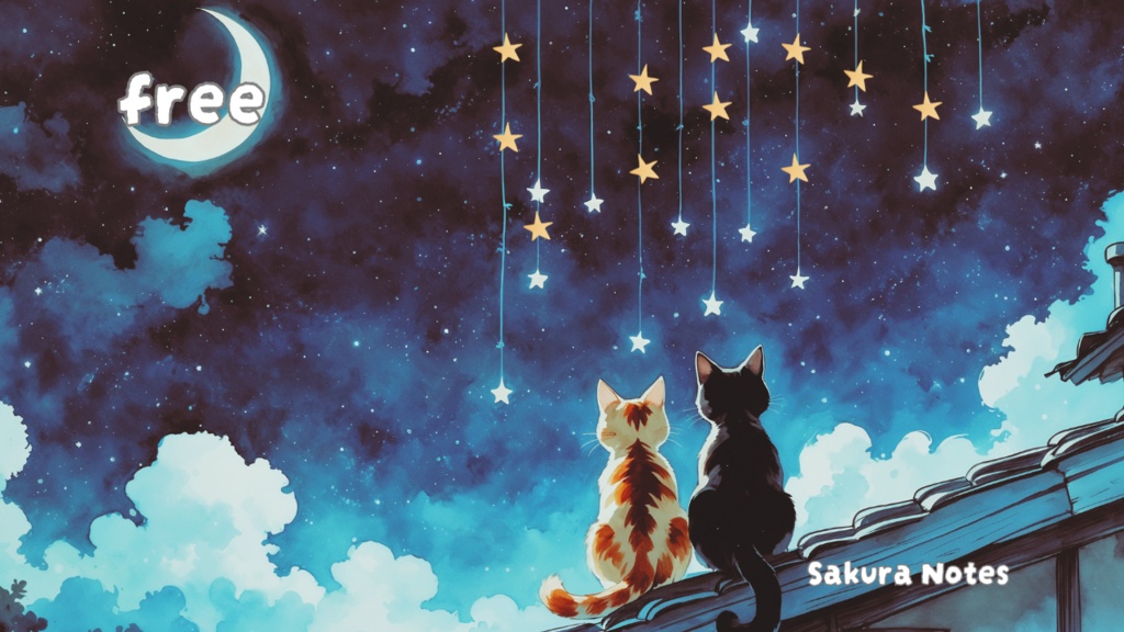 【フリーBGM】「MIKOとCHOKOの星空談議」ヒーリングlo-fi 和 - 作業用・配信用