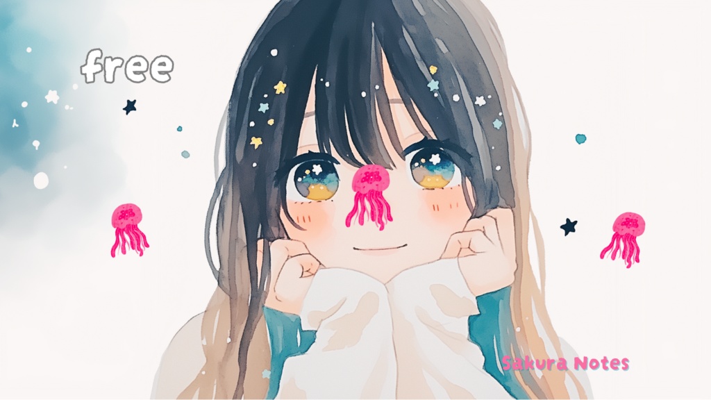 【フリーBGM】「Jellyfish気分♡」kawaii future bass和 - 作業用・配信用