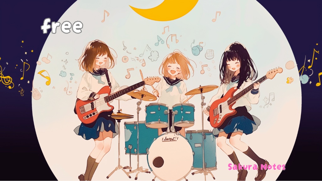 【フリーBGM】「星夜のラストライブ」kawaii future bass和 - 作業用・配信用