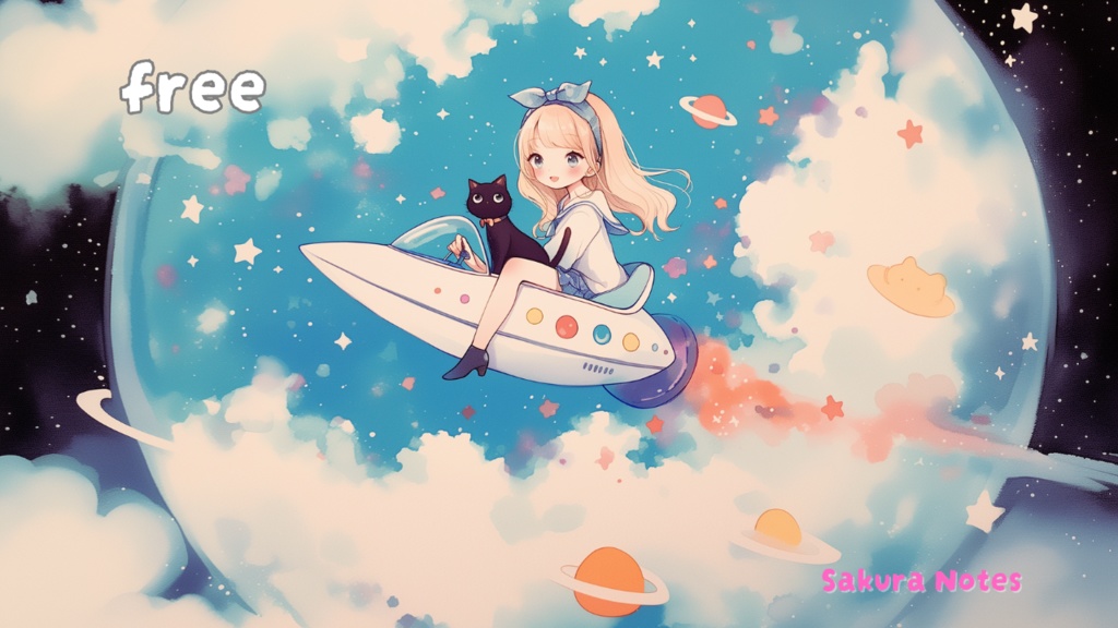 【フリーBGM】「ビギナーズUNラック」kawaii future bass和 - 作業用・配信用