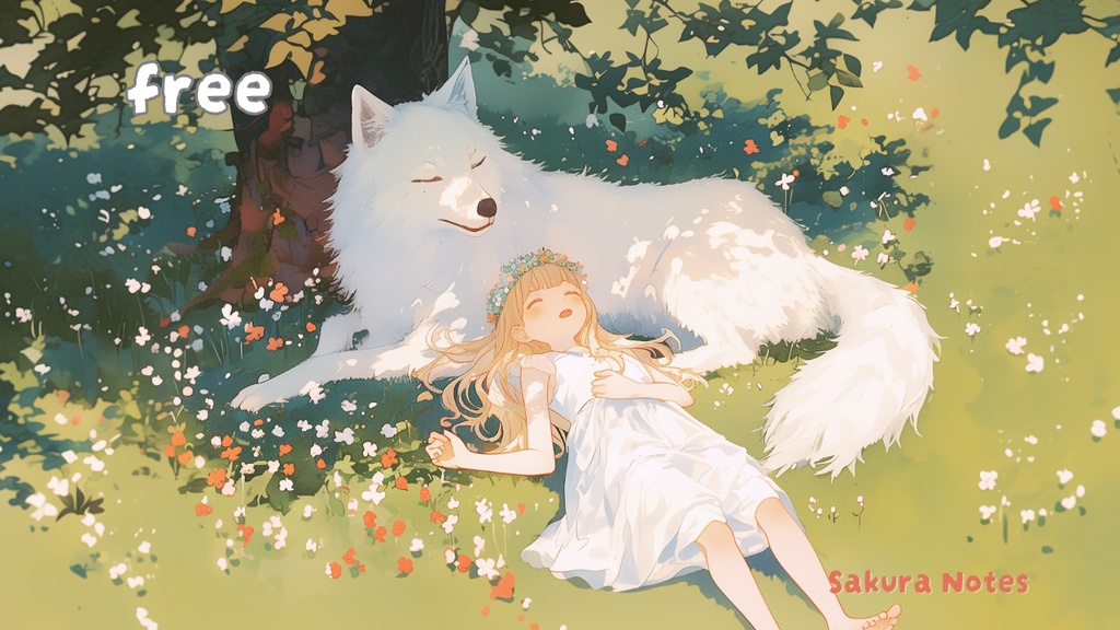【フリーBGM】「プリンセスの休息」そよ風に揺れる至福のpiano【ヒーリングlo-fi】- 作業用・配信用