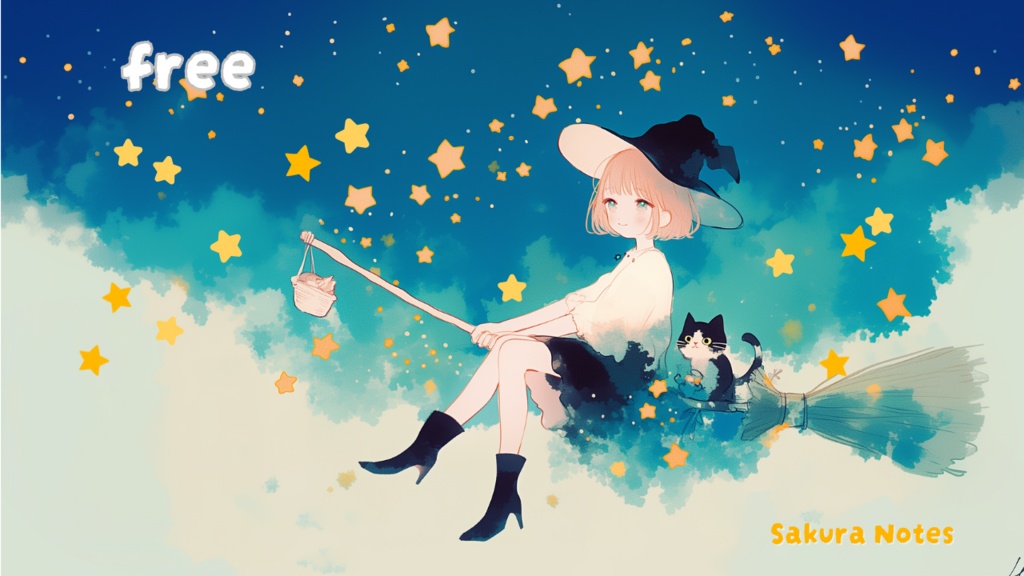 【フリーBGM】「ねこ組さんの星整理」kawaii future bass和 - 作業用・配信用