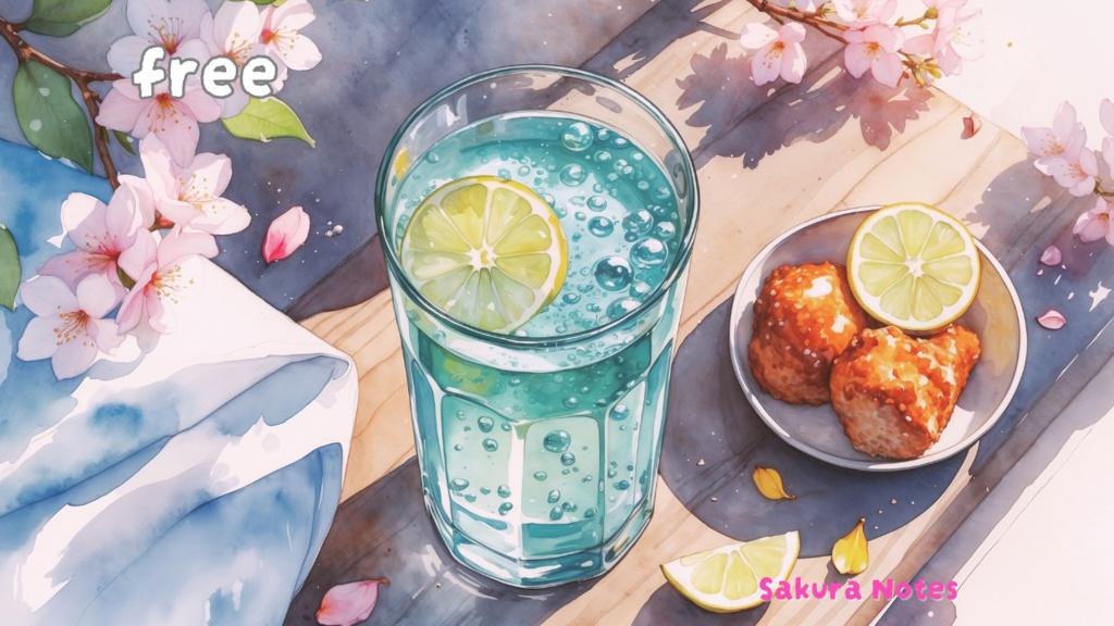 【フリーBGM】「雨に降られてレモンソーダ」リラックスJazz和 - 作業用・配信用