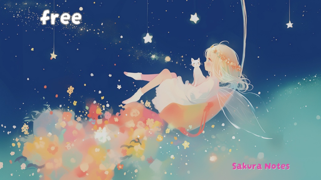 【フリーBGM】「星夜、天の川で待っていて」kawaii future bass和 - 作業用・配信用