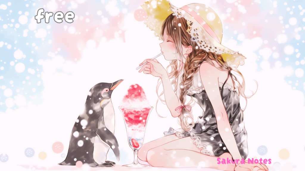 【フリーBGM】「Frozen Summer Island」甘さと涼感の和風kawaii - 作業用・配信用