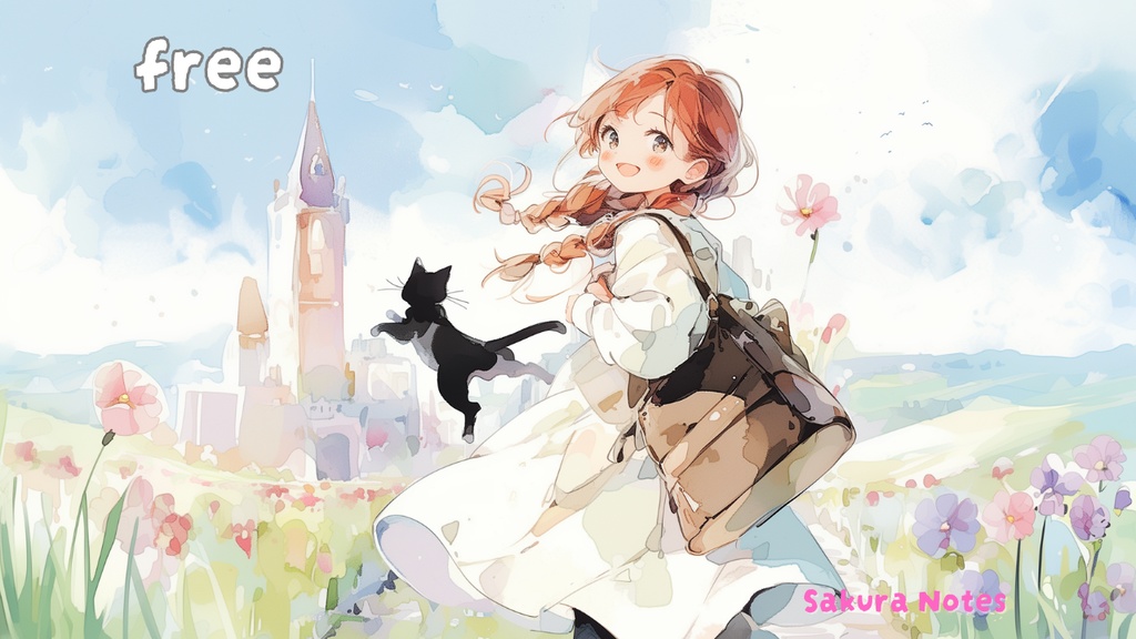 【フリーBGM】kawaiiパステル夢冒険 - [ 旅のはじまり | Fantasy Voyage ep01 ] - 作業用・配信用