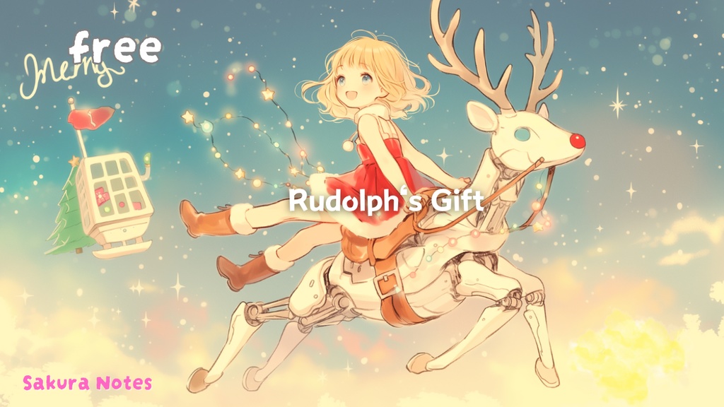 【フリーBGM】 [ Rudolph's Gift ] クリスマス / fantasy / kawaii
