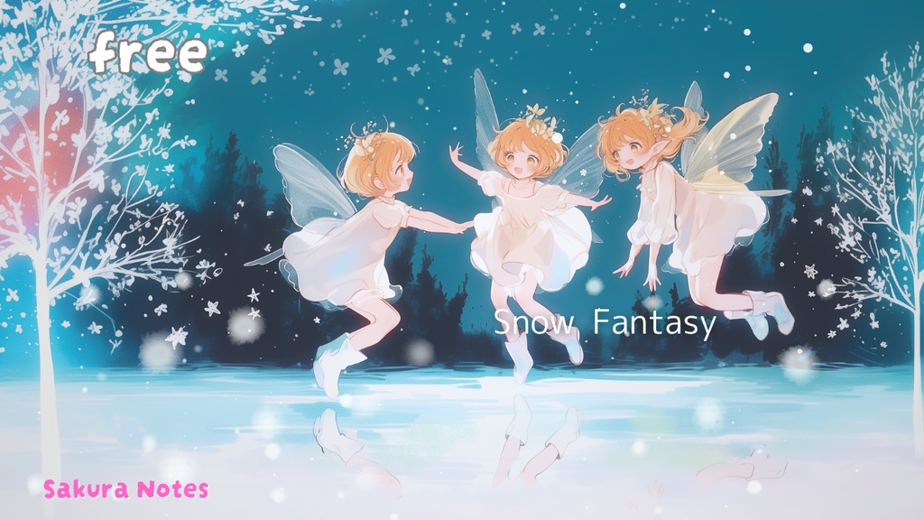 【フリーBGM】[ Snow Fantasy ]  Pop / ファンタジー